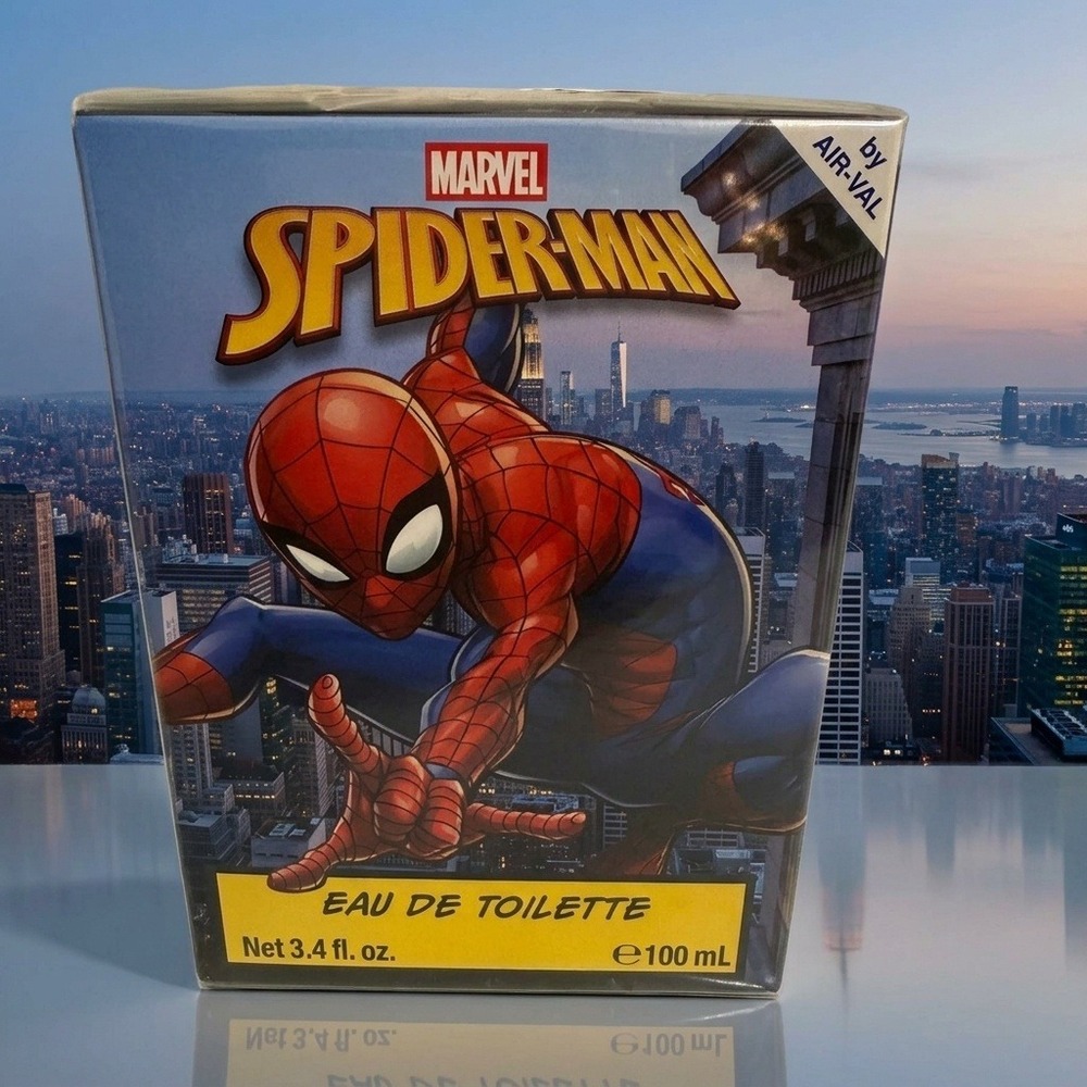 Marvel Spider-Man Eau De Toilette by Air-Val 3.4 oz 100ml Fragrance Spray New